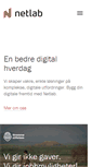 Mobile Screenshot of netlab.no